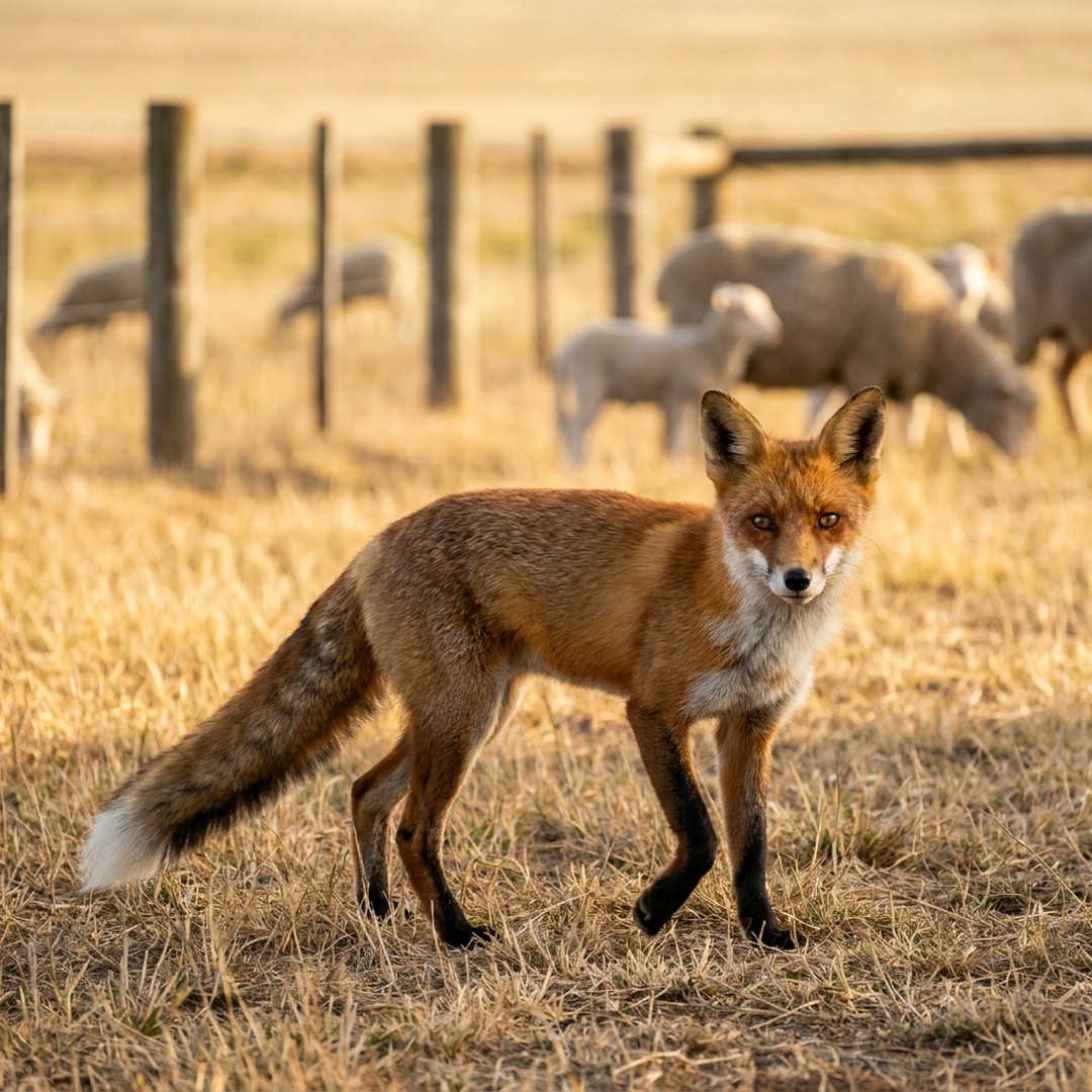 Fox card in the new feral animal carousel